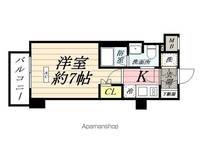 神奈川県横浜市鶴見区生麦5丁目の賃貸マンションの間取り
