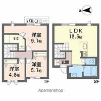 物件の間取り画像
