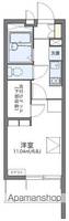 レオパレス光205の間取り