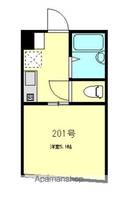 東京都葛飾区東金町3丁目の賃貸アパートの間取り