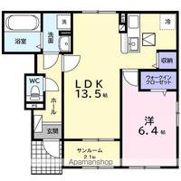 物件の間取り画像