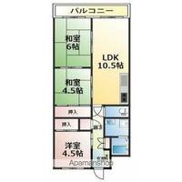 コスモ川内302の間取り