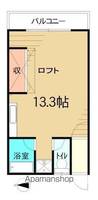 福島県郡山市富久山町久保田字上野の賃貸アパートの間取り
