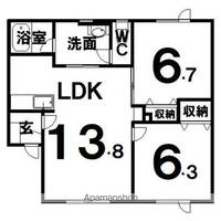 物件の間取り画像