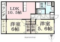 ベラージオ202の間取り