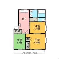 グランシャリオ2番館の間取り