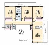 シャーメゾン宇多津 D棟の間取り