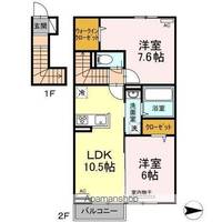 D-room141 Ⅱの間取り