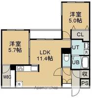 物件の間取り画像
