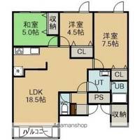 物件の間取り画像