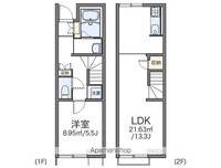 レオネクスト住吉A104の間取り