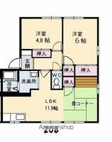 物件の間取り画像