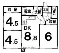 物件の間取り画像