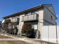 長野県長野市大字大豆島の賃貸アパートの外観
