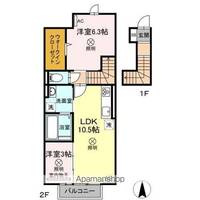 クレール C棟の間取り