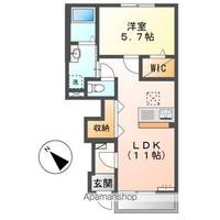 東京都西多摩郡瑞穂町大字殿ケ谷の賃貸アパートの間取り