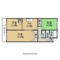 サンハイツいずみ306の間取り