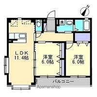 フォブールグランシャリオ101の間取り