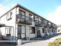 岡山県岡山市北区平野の賃貸アパートの外観