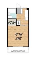 丸山コーポⅢ6の間取り