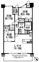 物件の間取り画像