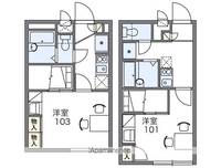レオパレス泉の間取り