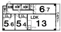 物件の間取り画像