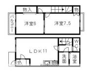 物件の間取り画像