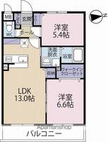 物件の間取り画像