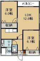 物件の間取り画像