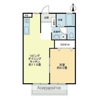 物件の間取り画像