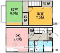 アーバンクレストB棟の間取り