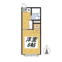 東京都練馬区早宮2丁目の賃貸アパートの間取り