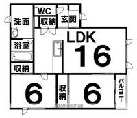 物件の間取り画像