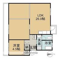 アーバンコート山根101の間取り