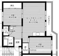 ビレッジハウス黒須野1号棟の間取り