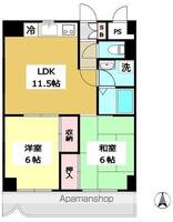 ロイヤルフラット野毛山壱番館の間取り