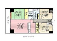 スカイコート上杉の間取り