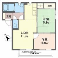 物件の間取り画像