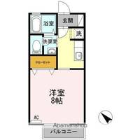 クレール静岡 Aの間取り