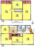 物件の間取り画像