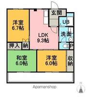 物件の間取り画像