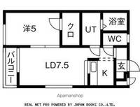 セリーヌBの間取り