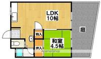 西辻ハイツの間取り