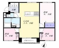 サバーブテラス黒崎新町の間取り