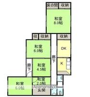 物件の間取り画像