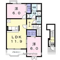 メゾントールHIROの間取り