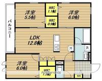 物件の間取り画像