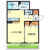 シャーメゾンKの間取り