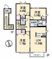 物件の間取り画像